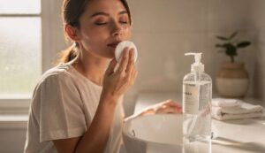 Acqua micellare: come usarla correttamente per evitare di irritare la pelle senza risciacquo